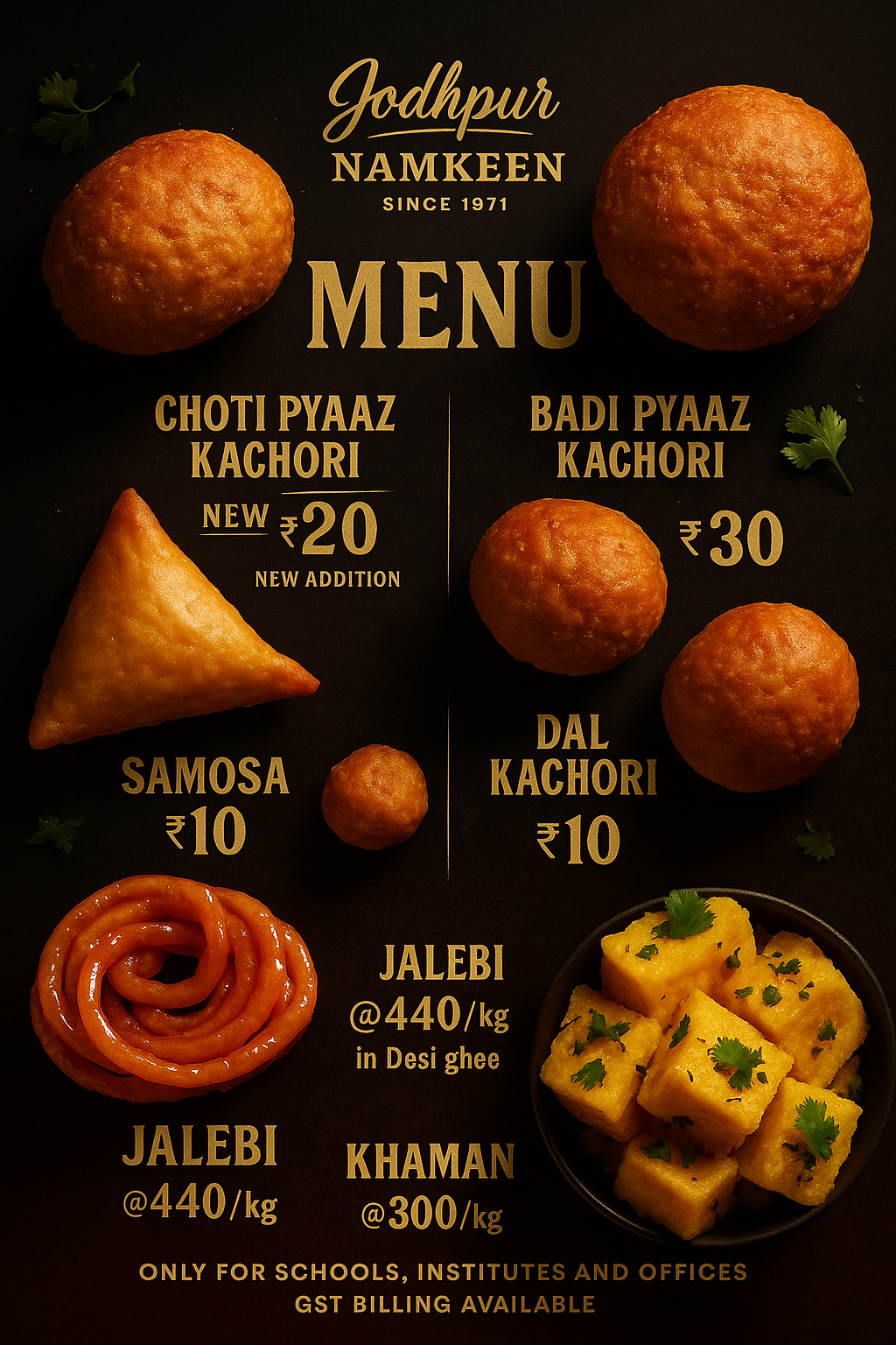 pyaaz kachori lassi
