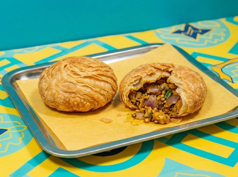 Pyaaz Kachori - Crispy onion-filled fried snack